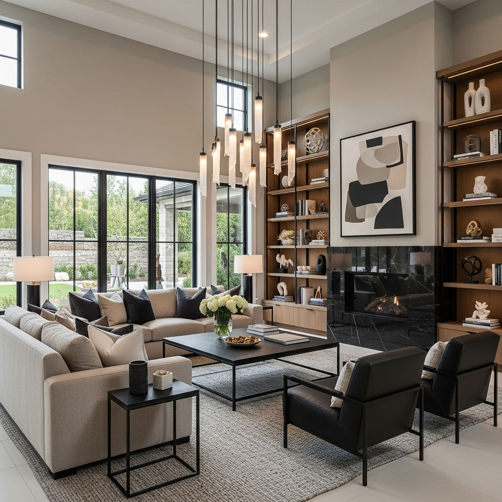 upscale-living-room Upscale living room